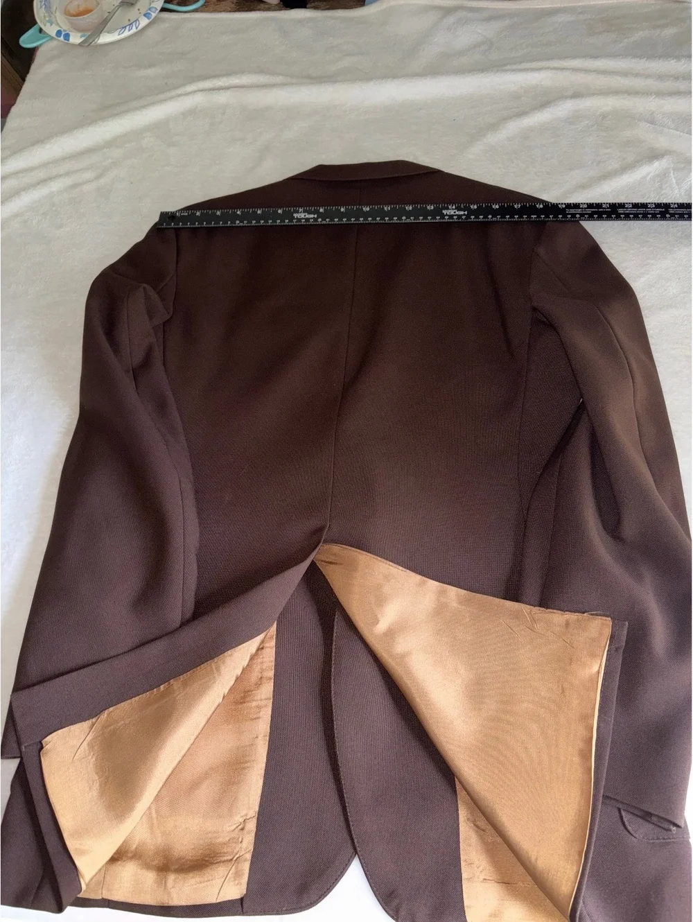 VTG 70s Levis Brown Blazer Jacket Mens 40L